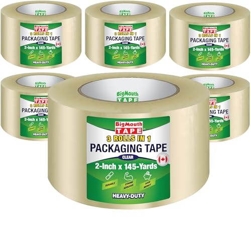 BigMouth Heavy Duty Packaging Tape