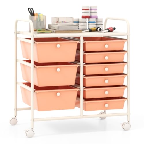 Giantex 9-Drawer Rolling Cart