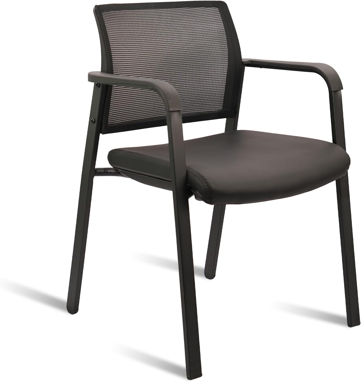 CLATINA Stackable Office Chair (Black)