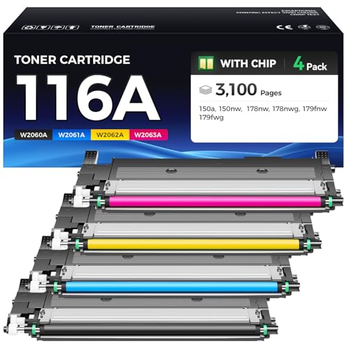 116A Toner Cartridge 4-Pack (caink)