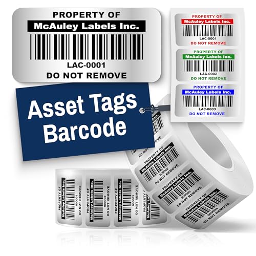 McAuley Labels Custom Asset Tags