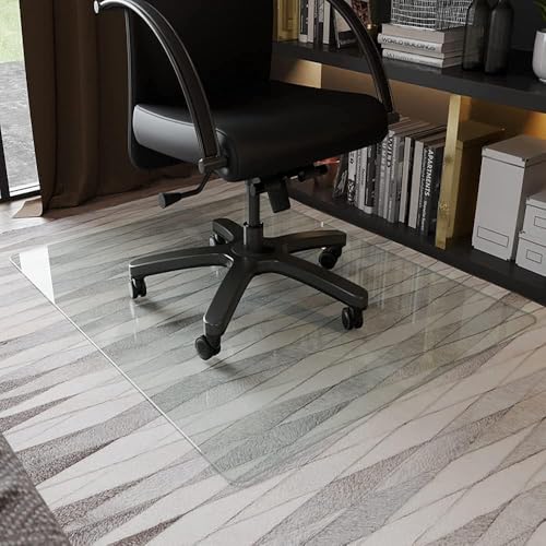 GLSLAND 46" x 55" Tempered Glass Mat