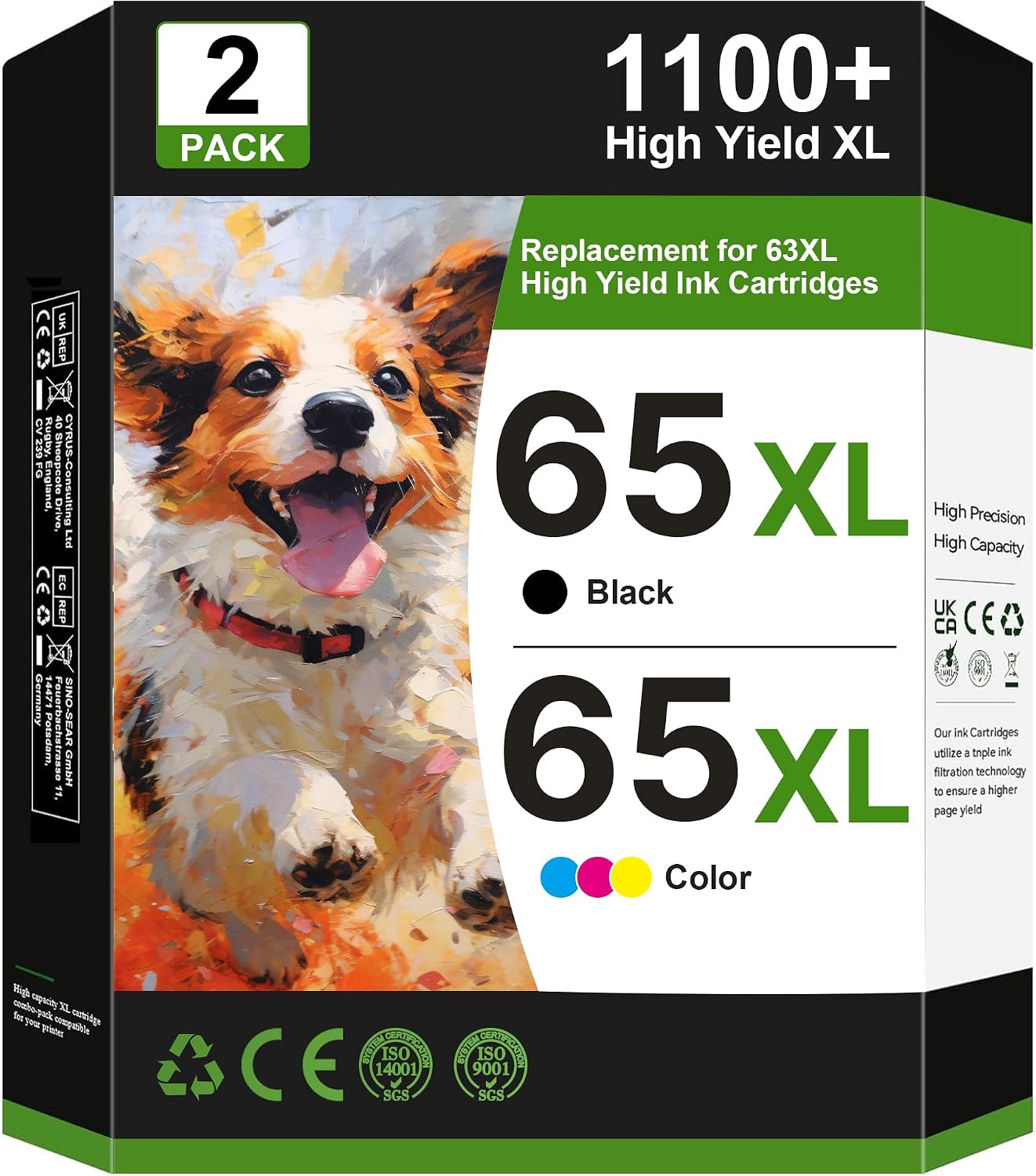 HUGKIU 65XL Combo Pack
