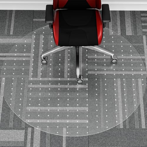 WASJOYE 36" Round Carpet Mat