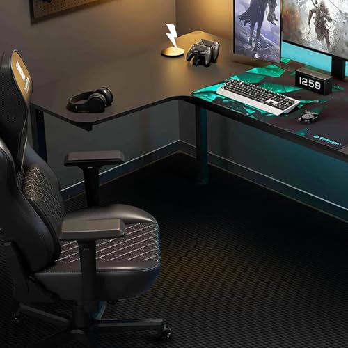 40 x 50 Waterproof Chair Mat for Hardwood, Office Chair Mat for Rolling Chair, Desk Mat for Hardwood Floor, Floor Mat for Home Office, Anti-Slip PVC Floor Protector for Gaming Room