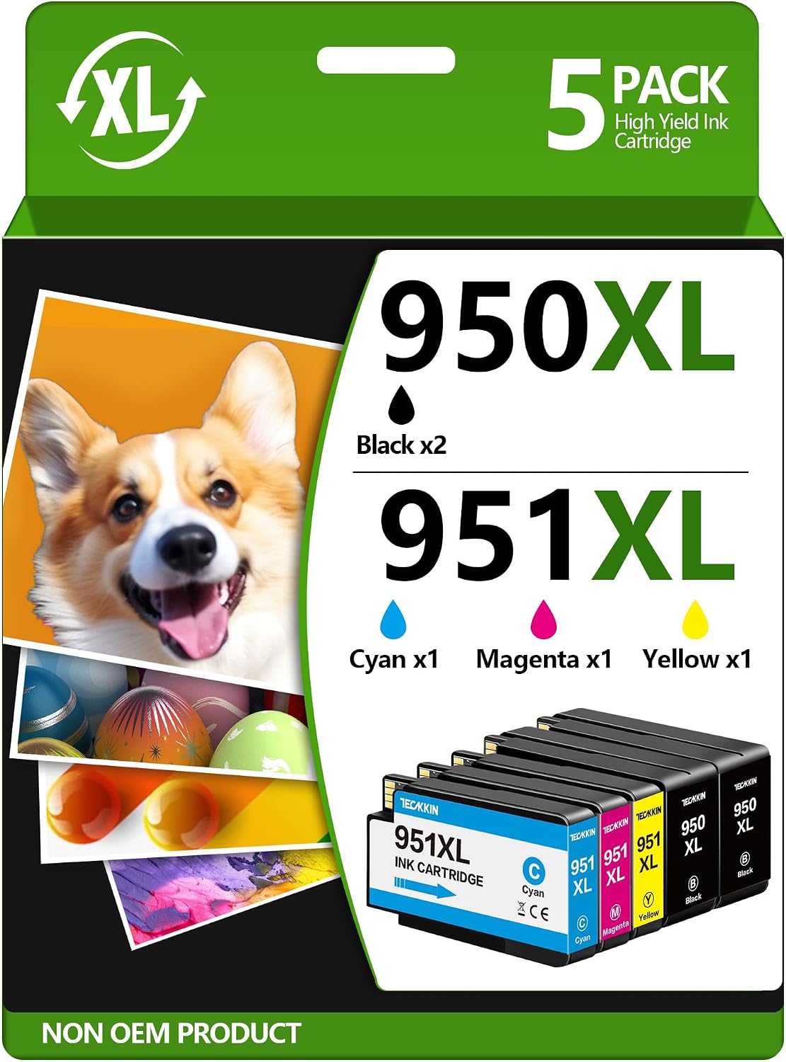 950XL 951XL Combo Pack 5-Pack