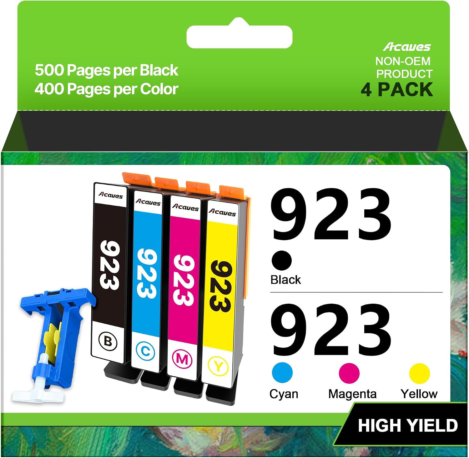 923 Ink Cartridges 4-Pack