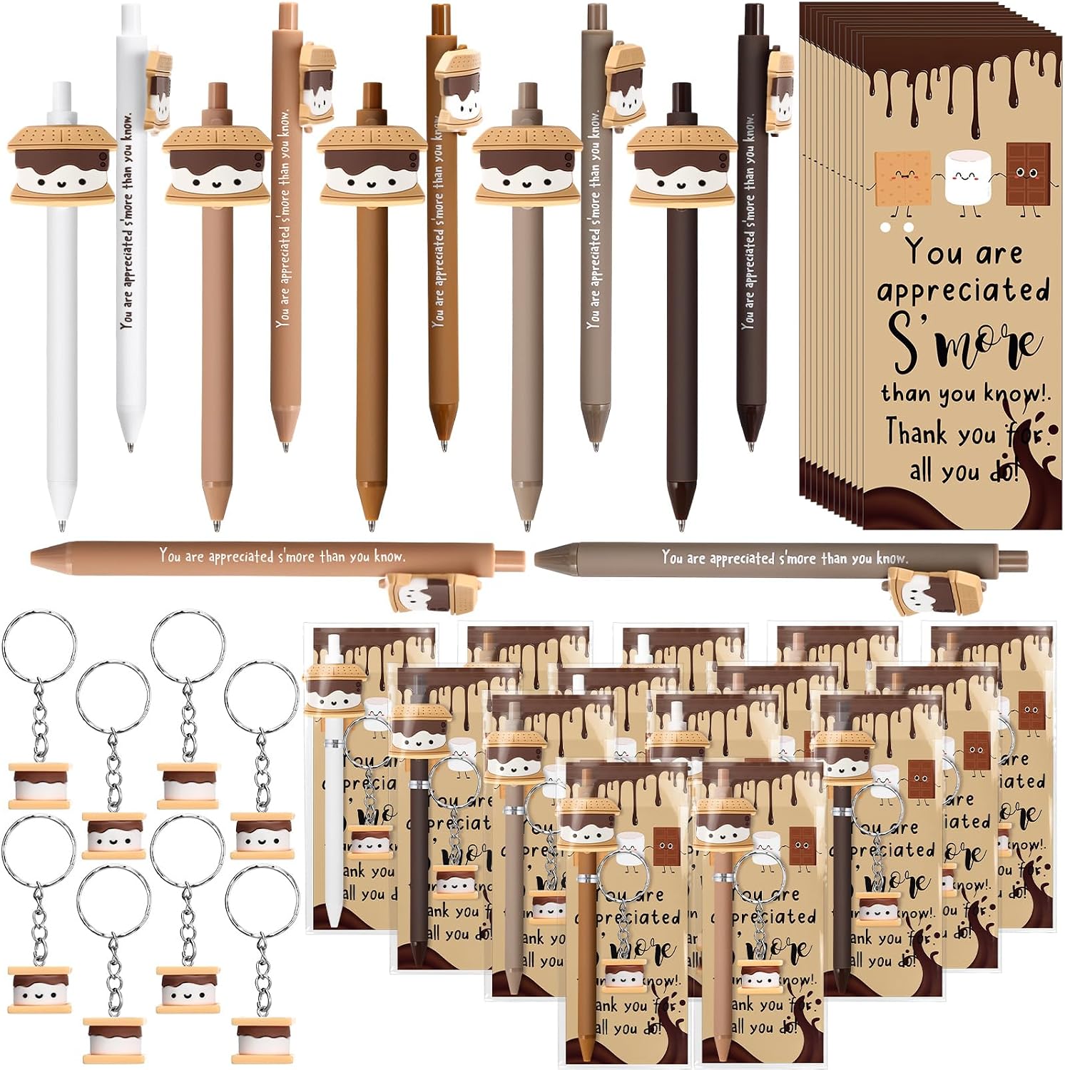 S'more Motivational Marshmallow Pens (50 Set)