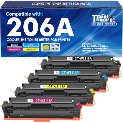 Cool Toner 206A 4-Pack