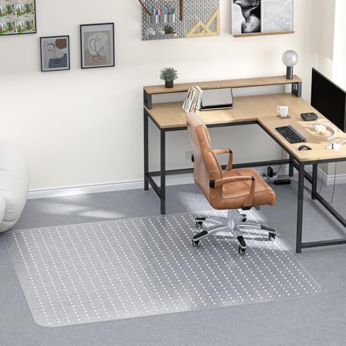 Tonaus 48"x60" Transparent Carpet Mat