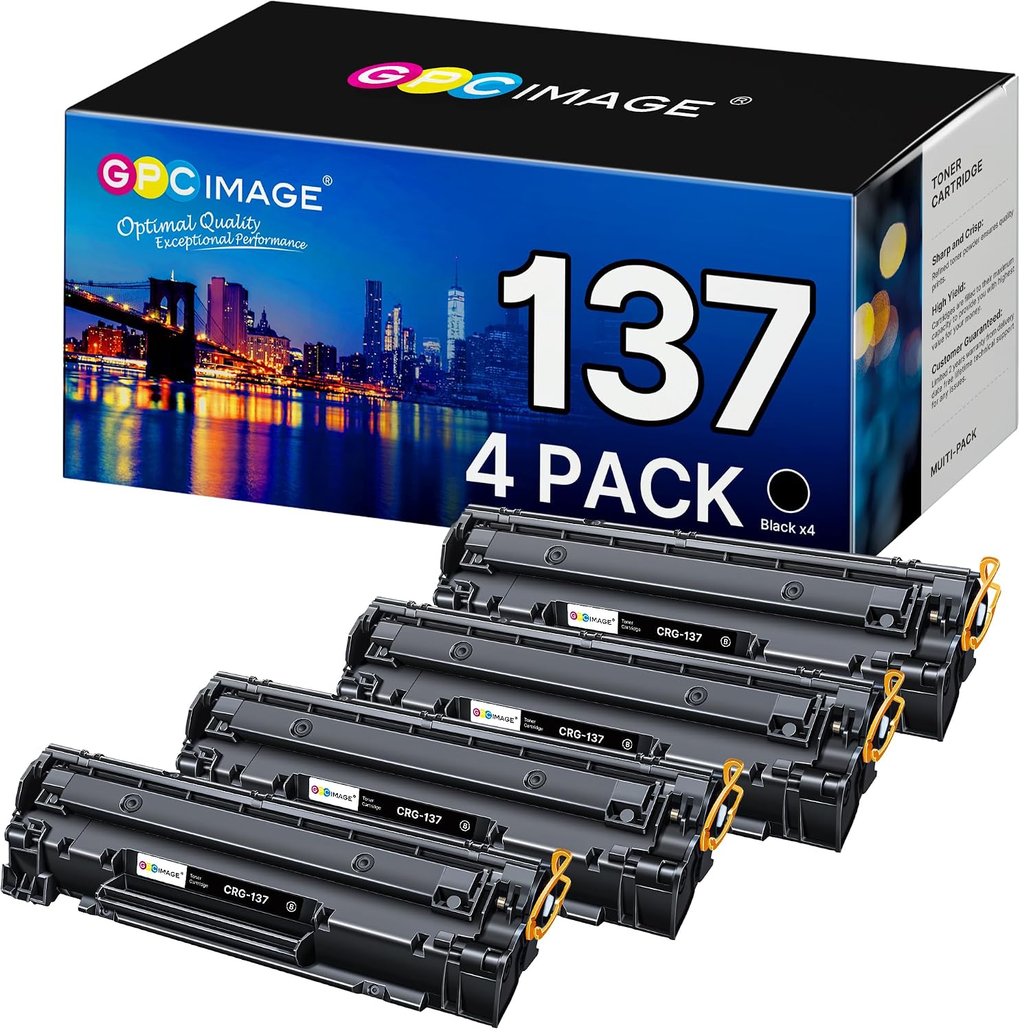 GPC Image 137 Black (4-Pack)