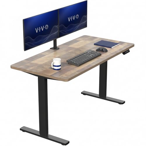 VIVO Electric 55 x 28 in (Reclaimed Top)