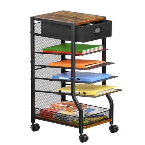 keomaisyto 6-Tier Rolling Cart