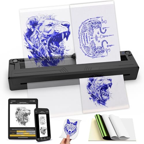 Wireless Tattoo Stencil Printer