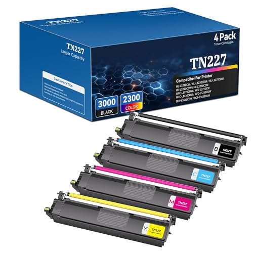 TN227 4 Pack (Gaiyeep Tuny)