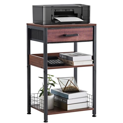 Lerliuo Walnut 3-Tier