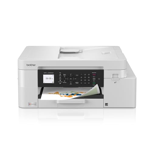 Brother INKvestment 4355 Wireless Color Inkjet All-in-One Printer with 1.8 Color Display and Manual Feed Slot | Includes Refresh Subscription Trial(1) (MFC-J4355DW)