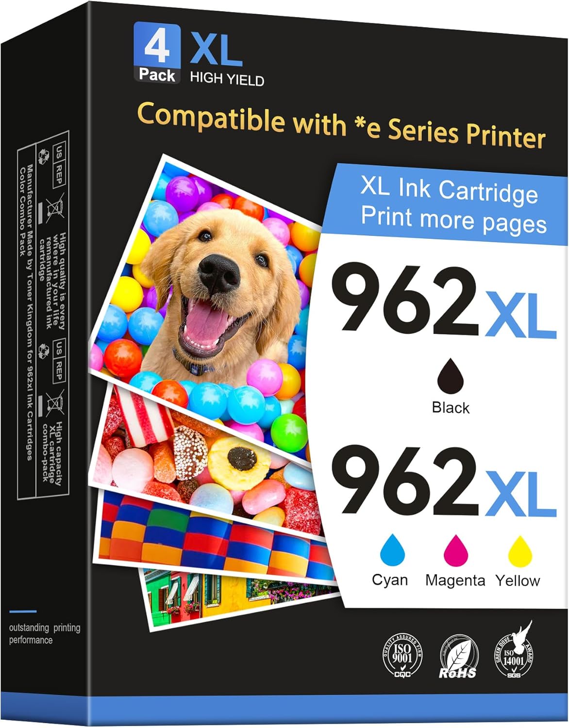 Toner Kingdom 962XL 4-Pack