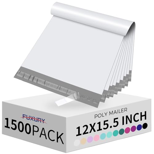 Fuxury 12x15.5" Poly Mailers