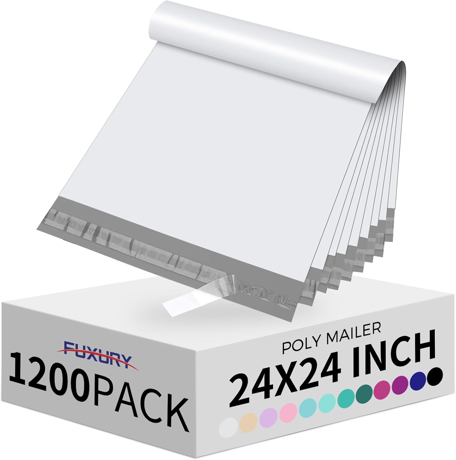 Fuxury 24x24" Poly Mailers