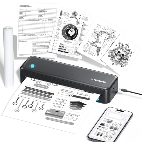 TYPONOS D820 Wireless Bluetooth Printer