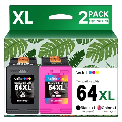 Remanufactured 64XL Ink Cartridge Combo Pack